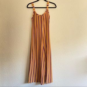 Striped jumpsuit